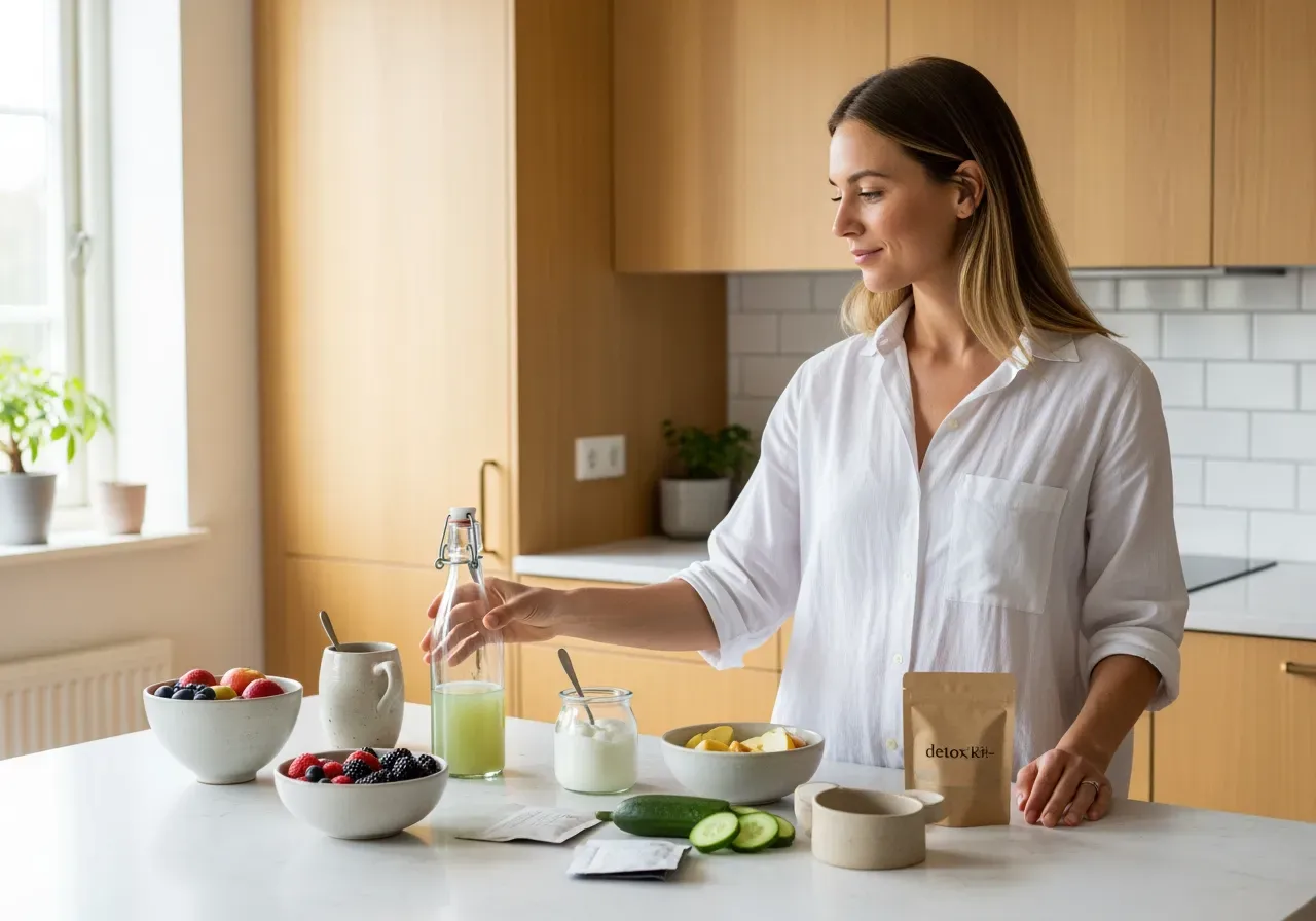 Nybörjarvänliga detoxpaket för vardag