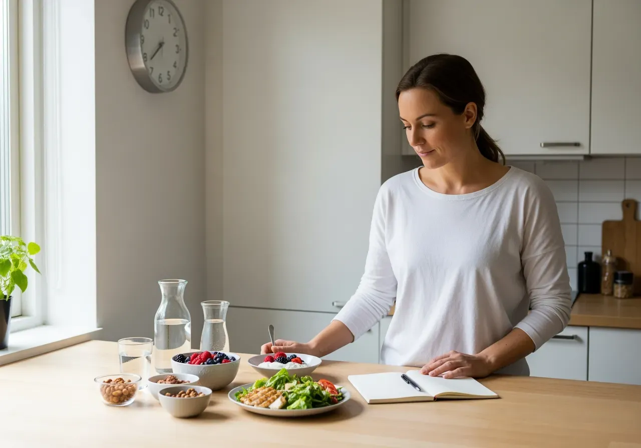 Plan för 5:2-fasta hemma