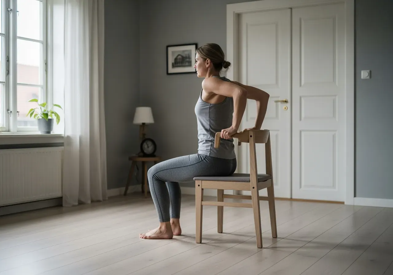 Träna armar hemma utan redskap