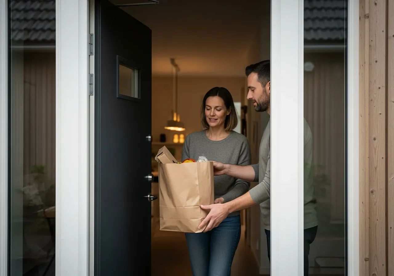 Hemleverans av mat i vardagen