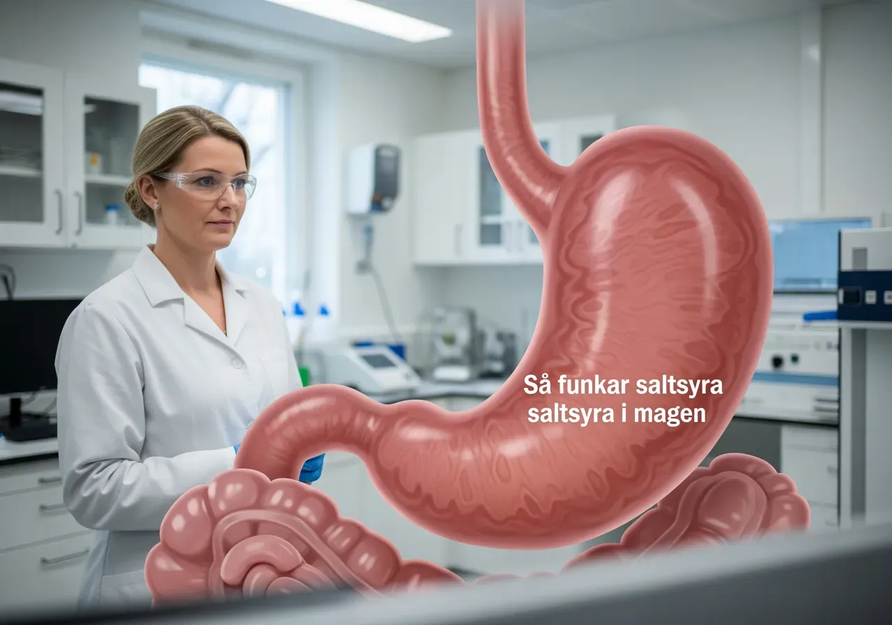 Så funkar saltsyra i magen