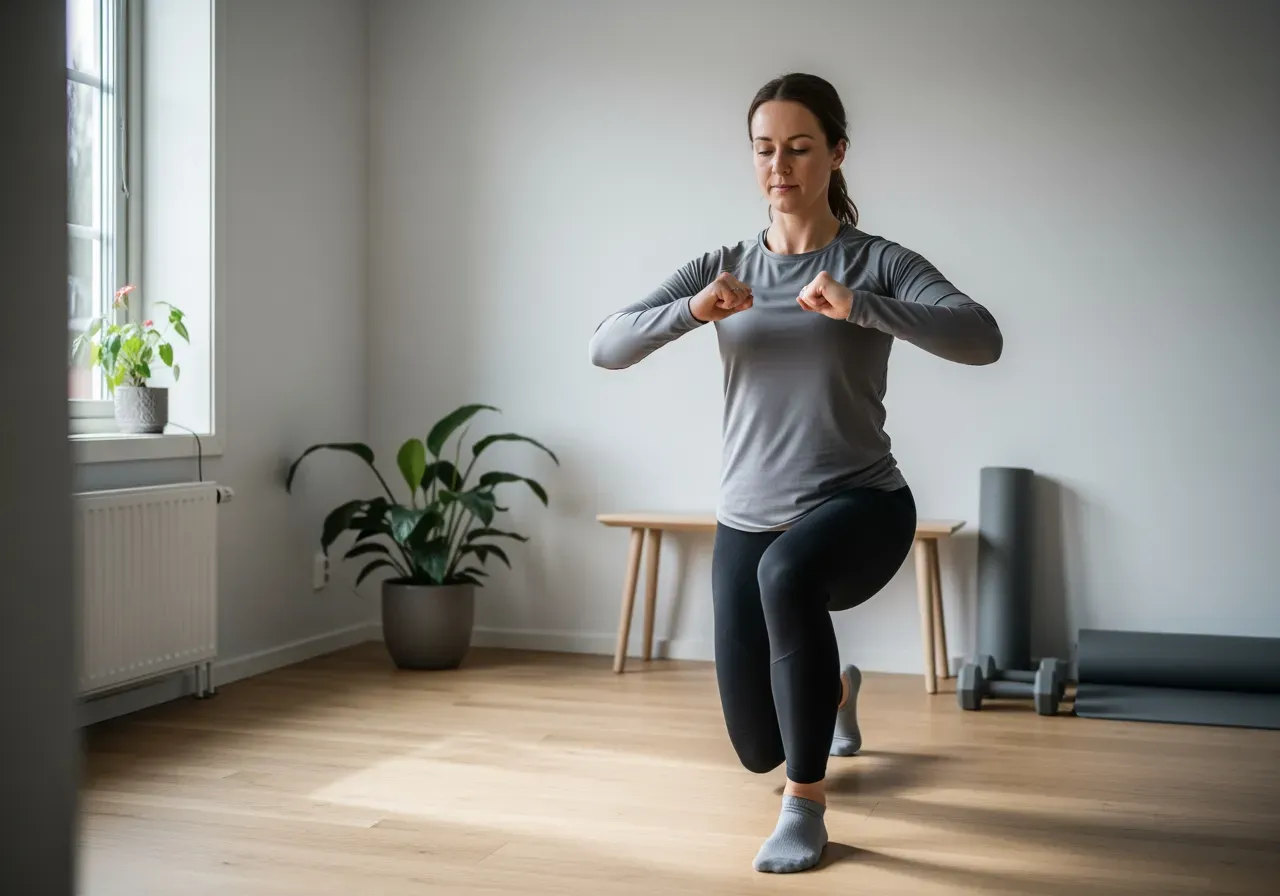 Enkelt program för styrketräning hemma