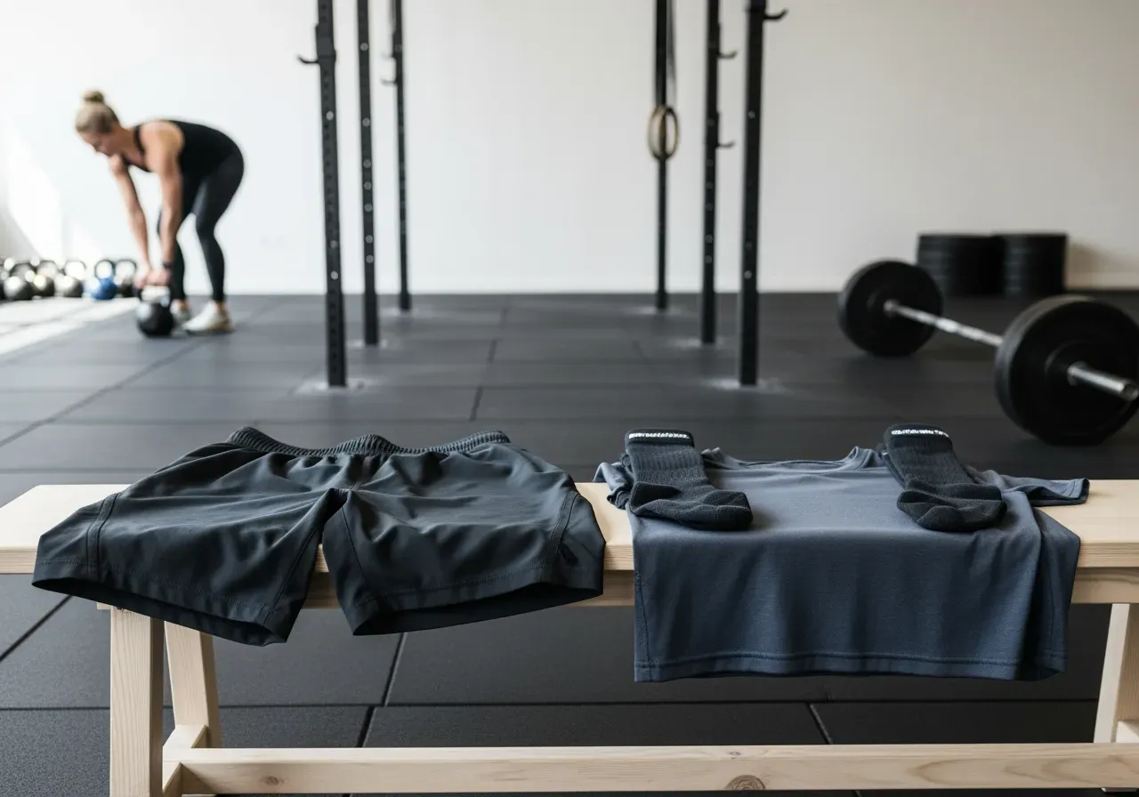 Träningskläder för CrossFit i boxen