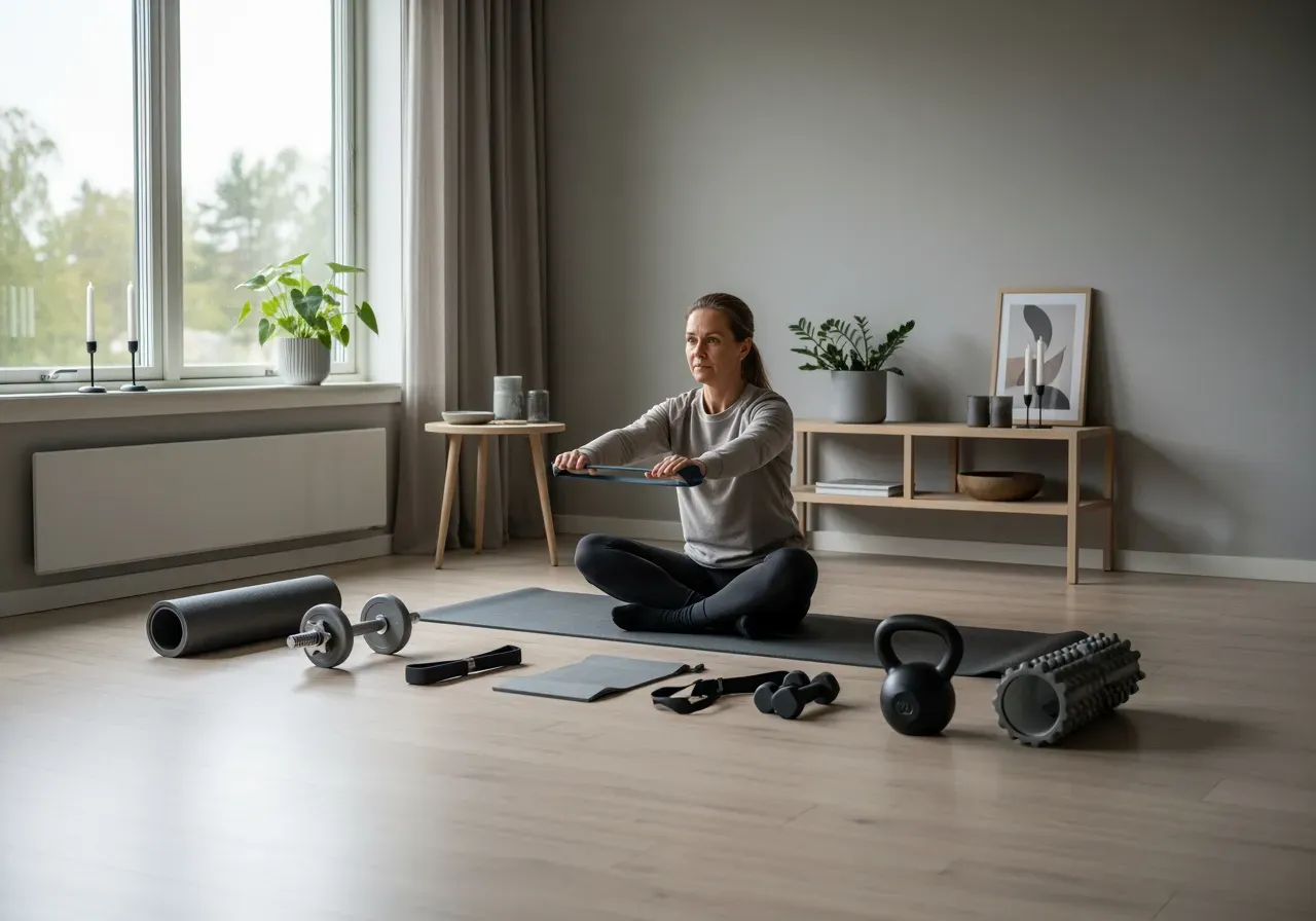 Träning och utrustning hemma