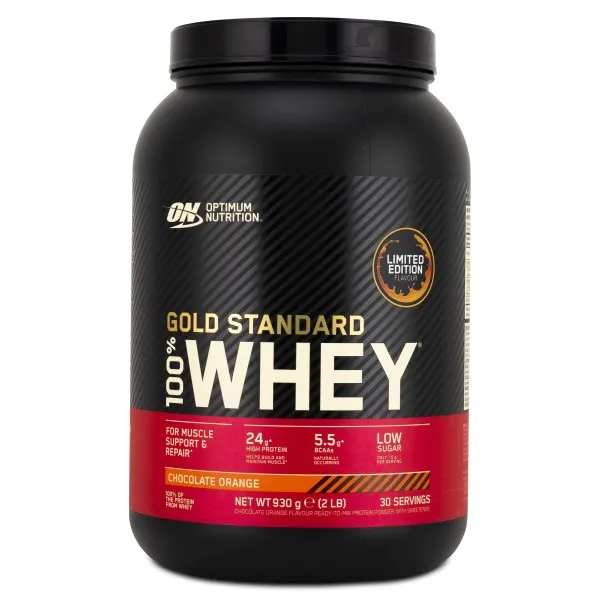 100% Whey Gold Standard, Chocolate/Orange, 900 g