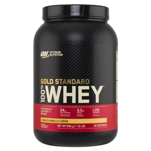 100% Whey Gold Standard, French Vanilla, 900 g