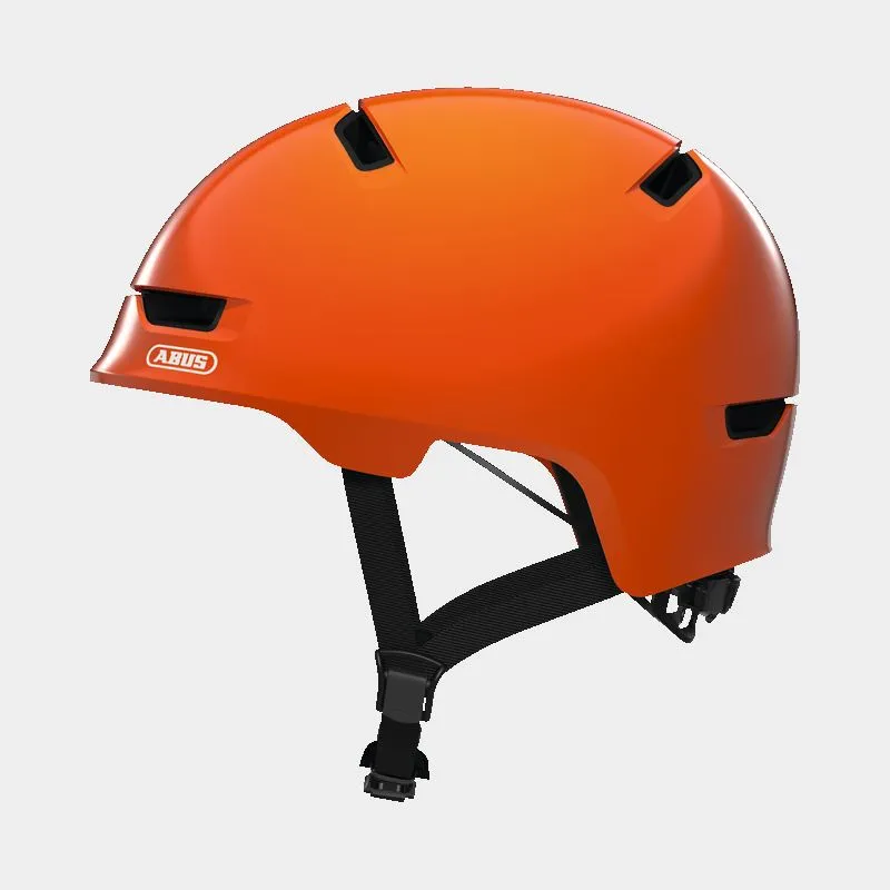 ABUS Scraper 3.0 Kid Shiny Orange, Cykelhjälm