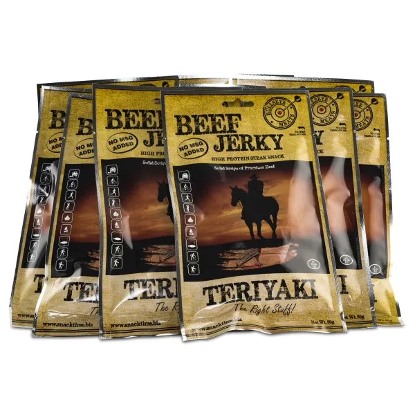 Beef Jerky, Teriyaki, 10-pack