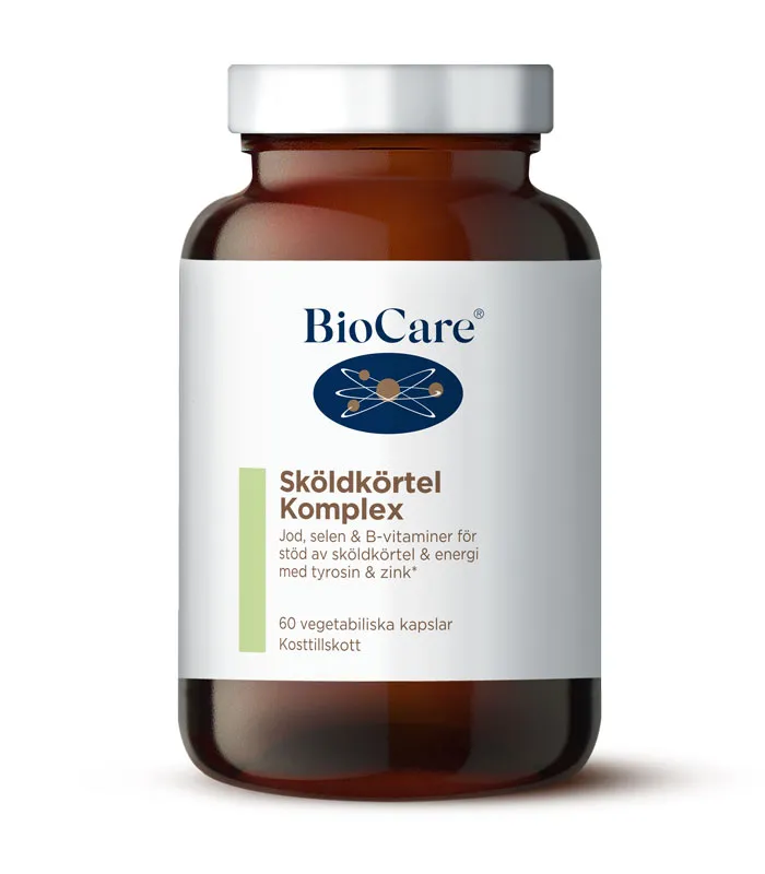 BioCare Sköldkörtelkomplex 60 kapslar