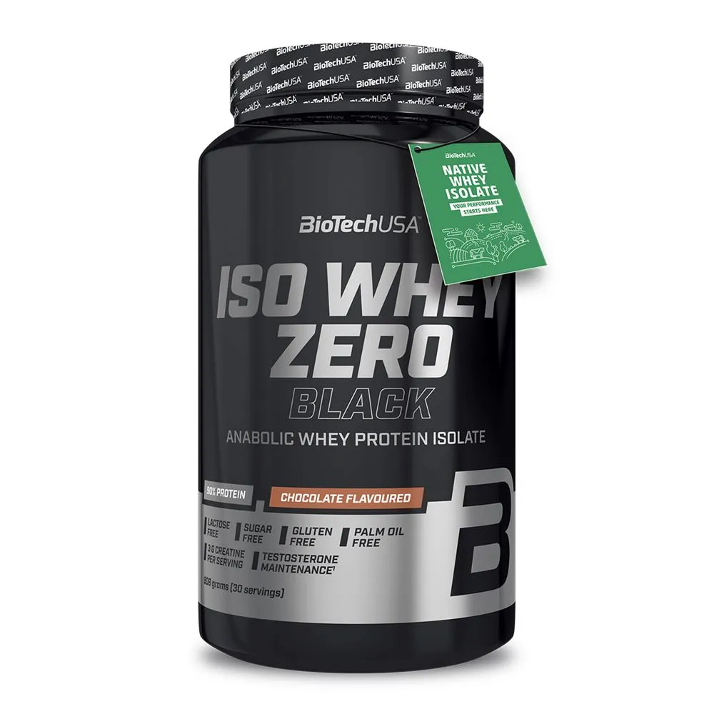 BioTechUSA Iso Whey Zero Black, Proteinpulver