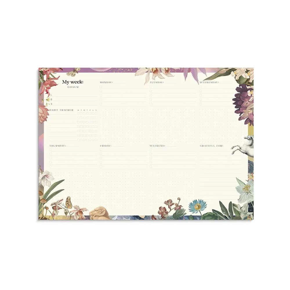 Burde Weekly planner Fantasy