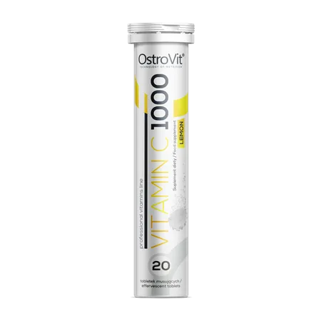 C-Vitamin, 1000 mg. Brustablett, 20 st