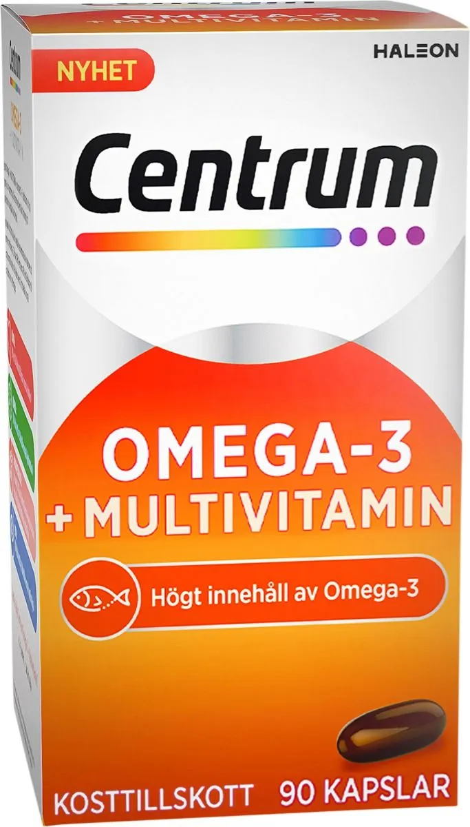 Centrum Omega-3 + Multivitamin 90 st