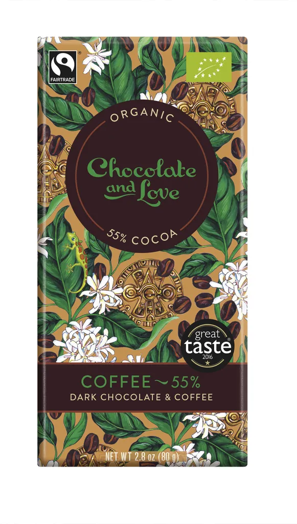 Chocolate & Love Choklad Mörk Kaffe