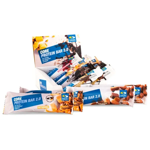 Core Protein Bar 2.0 Blandpack, Paket
