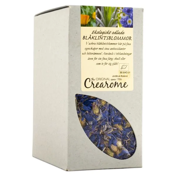 Crearome Blåklintsblommor Eko, 100 g