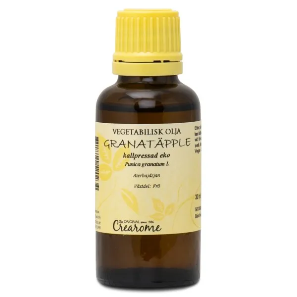 Crearome Kallpressad Granatäppleolja EKO, 30 ml