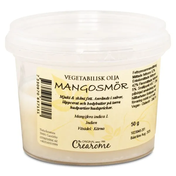 Crearome Mangosmör, 50 g