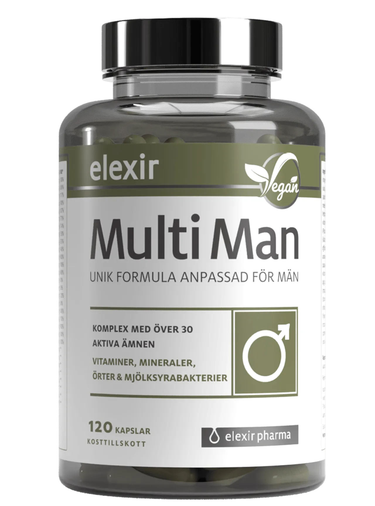 Elexir Multi Man Vegan 120 kapslar