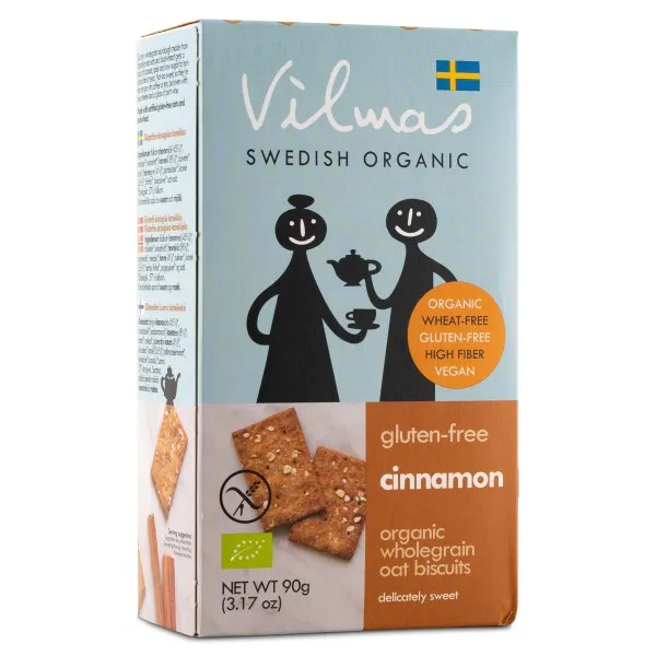 Fjällbergets Bageri Vilmas Kex Eko, Kanel, 90 g