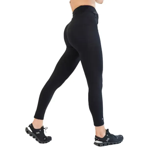 FlipBelt Womens Thermal Leggings, Svart