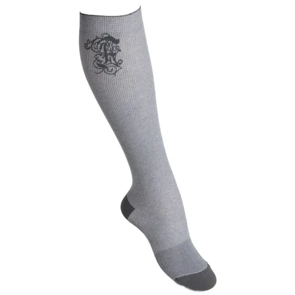 Funq Wear Kompressionsstrumpor Bomull 15-18, 36-37, Groovy Grey