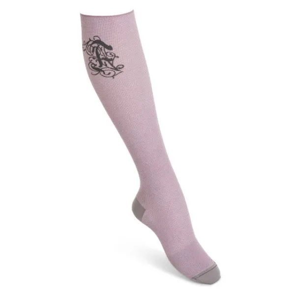 Funq Wear Kompressionsstrumpor Bomull 15-18, 40-42, Ljusrosa