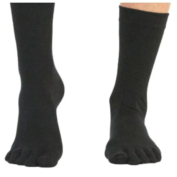 Funq Wear Tåstrumpor Bomull Dam, 35-37, Svart