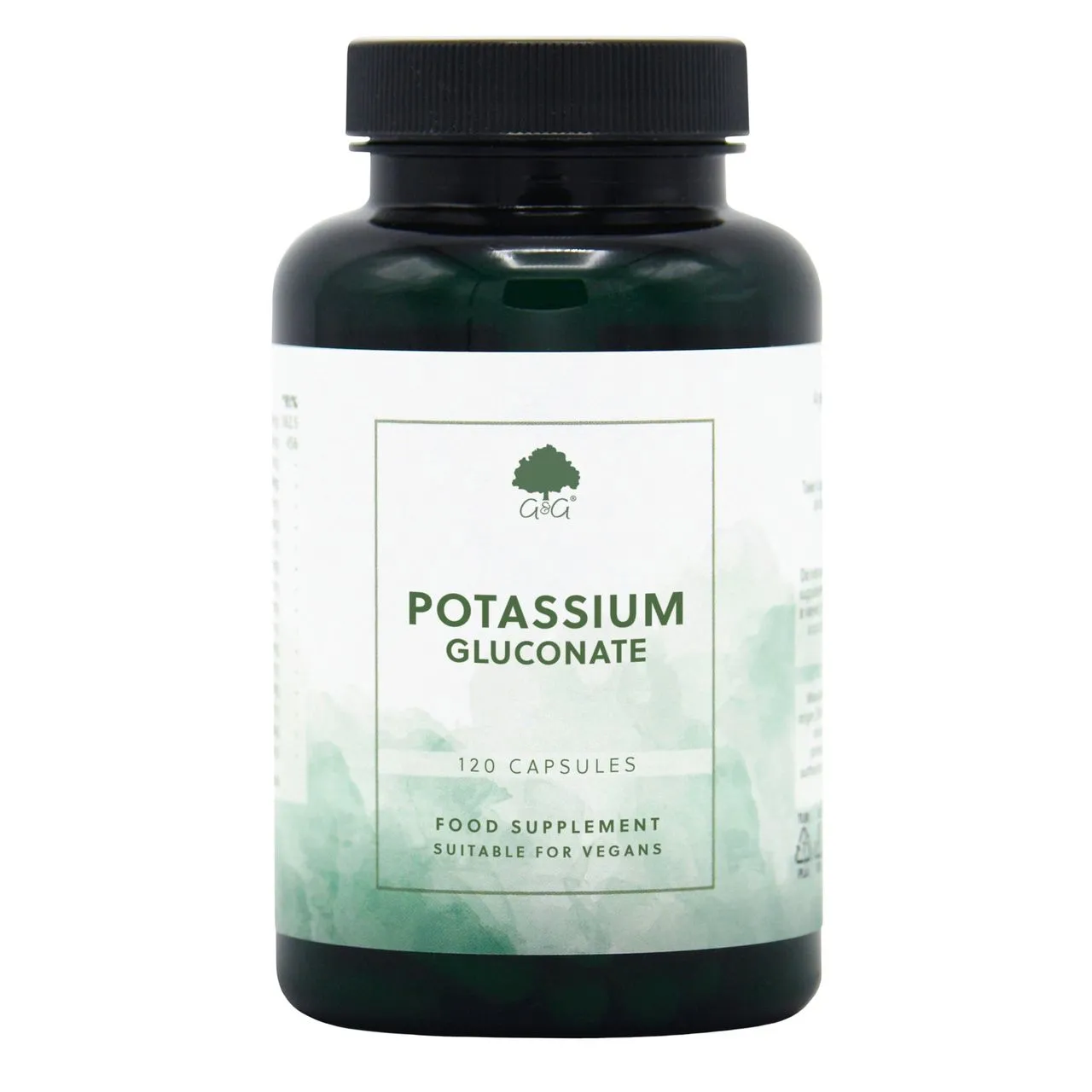 G&G Vitamins Potassium (Kalium) 120 kapslar