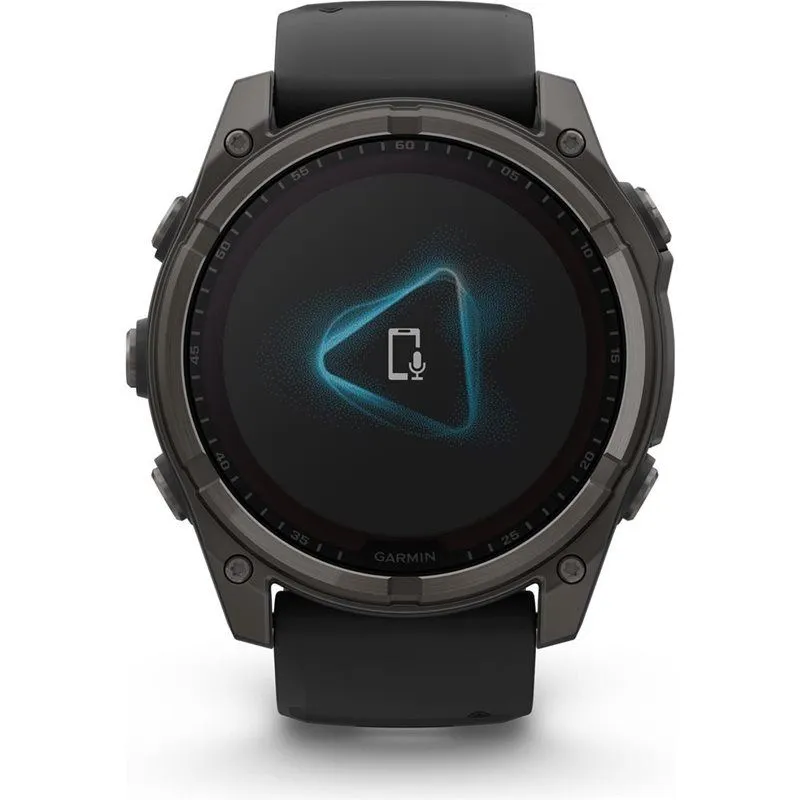 Garmin fenix 8, Saphire Solar, Pulsklocka