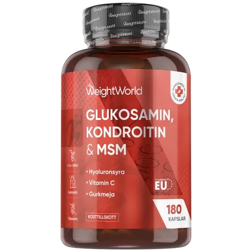 Glukosamin, Kondroitin och MSM - Kosttillskott mot ledvärk