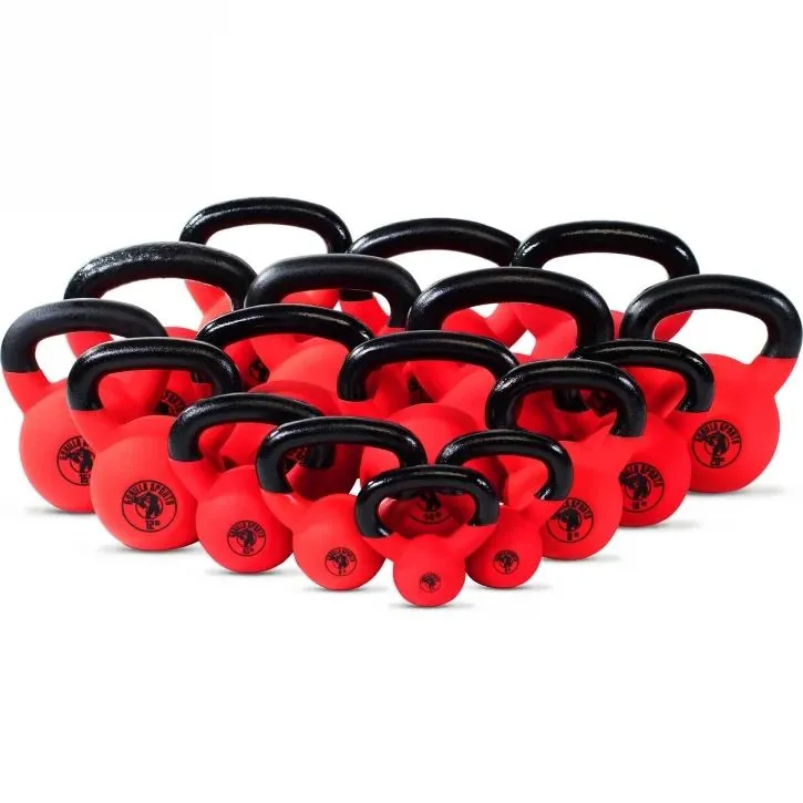 Gorilla Sports Kettlebell GS Vinyl, Kettlebells