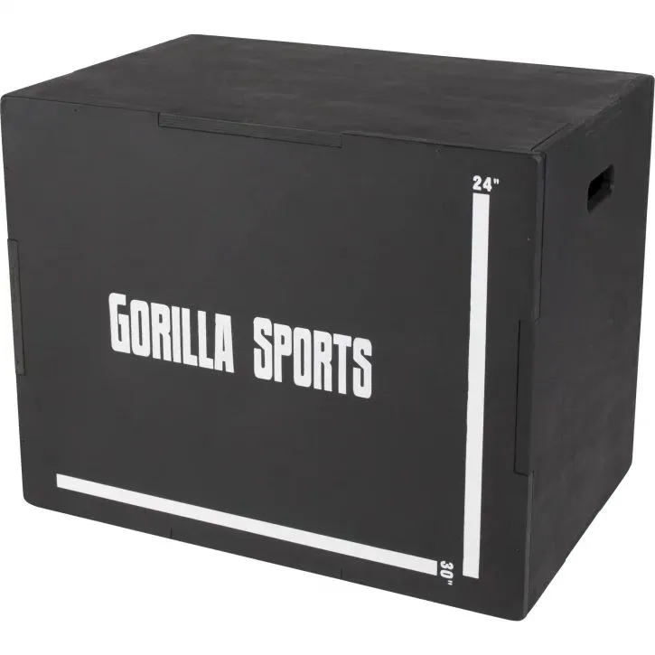 Gorilla Sports Plyobox - 500kg, Plyo box