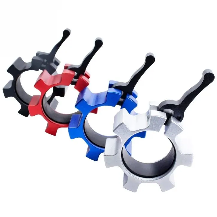 Gorilla Sports Viktlås COLOR Jaw Lock - 51mm (2 st), Viktlås