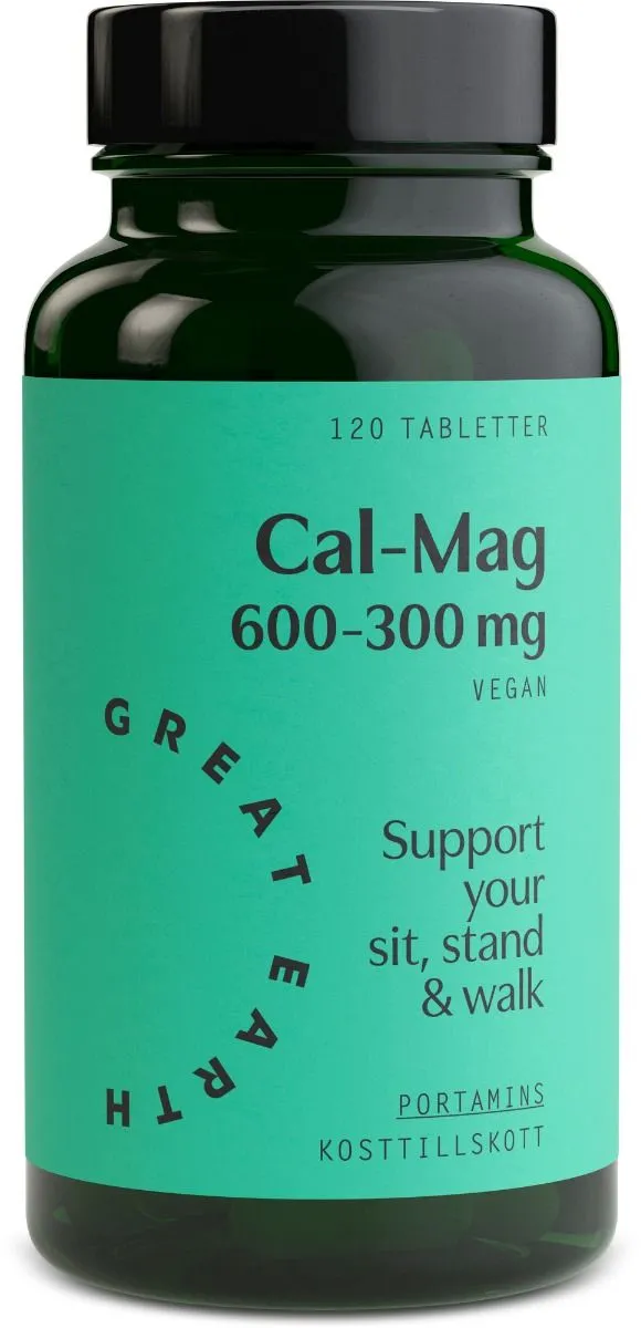 Great Earth Cal-Mag 600-300 mg 120 st