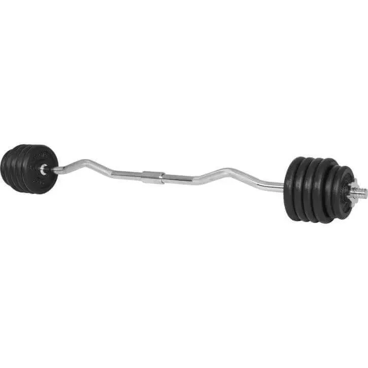 Gyronetics Curlstångspaket E-Series - 30kg, Skivstångsset järn
