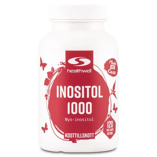 Healthwell Inositol 1000, 120 kaps