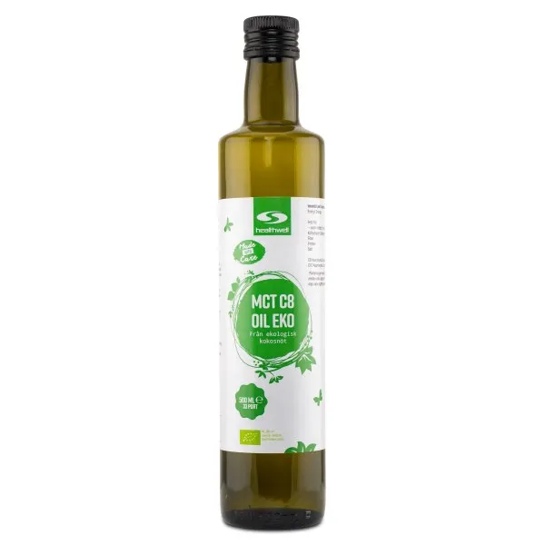 Healthwell MCT C8 Oil EKO, 500 ml