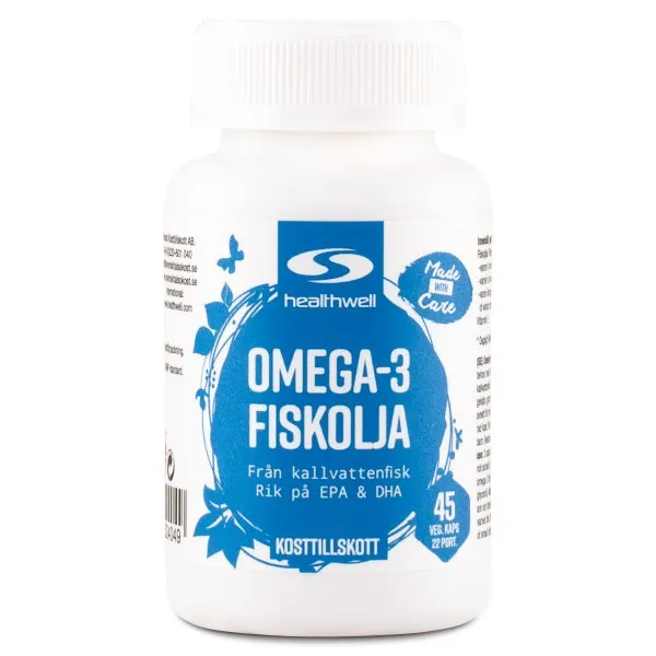 Healthwell Omega-3 Fiskolja