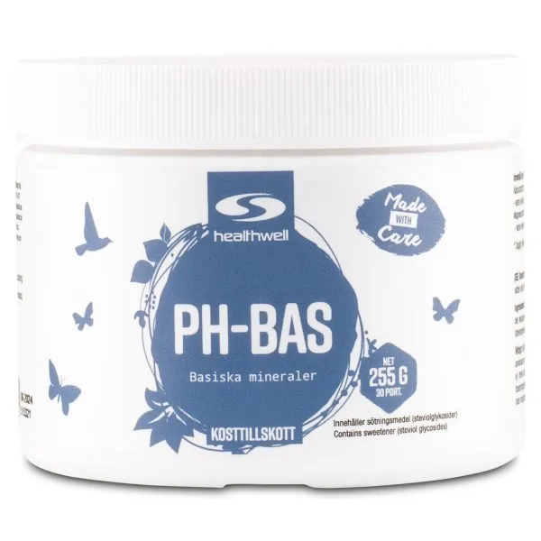 Healthwell pH-Bas, Mild citron, 255 g