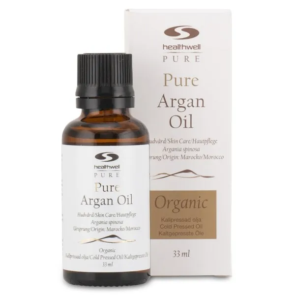 Healthwell PURE Arganolja EKO, 33 ml