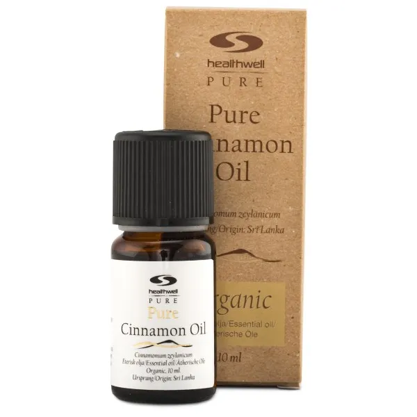 Healthwell PURE Kanelolja EKO, 10 ml