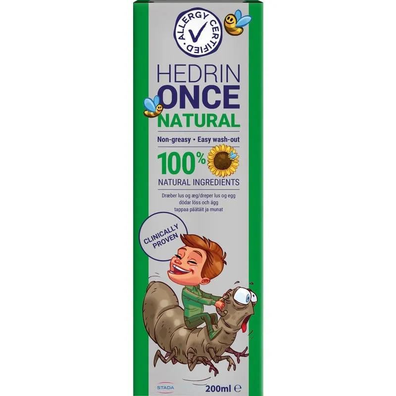 Hedrin ONCE Natural 200 ml