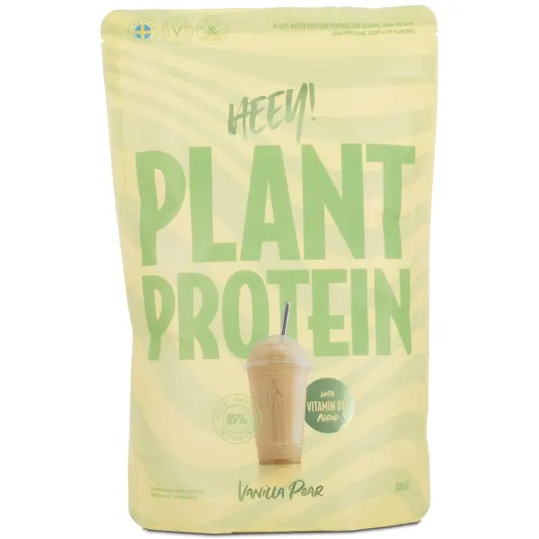 HEEY Vegan Protein, Päron/vanilj, 500 g