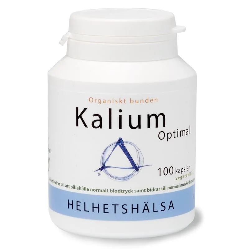 Helhetshälsa KaliumOptimal 100 kapslar