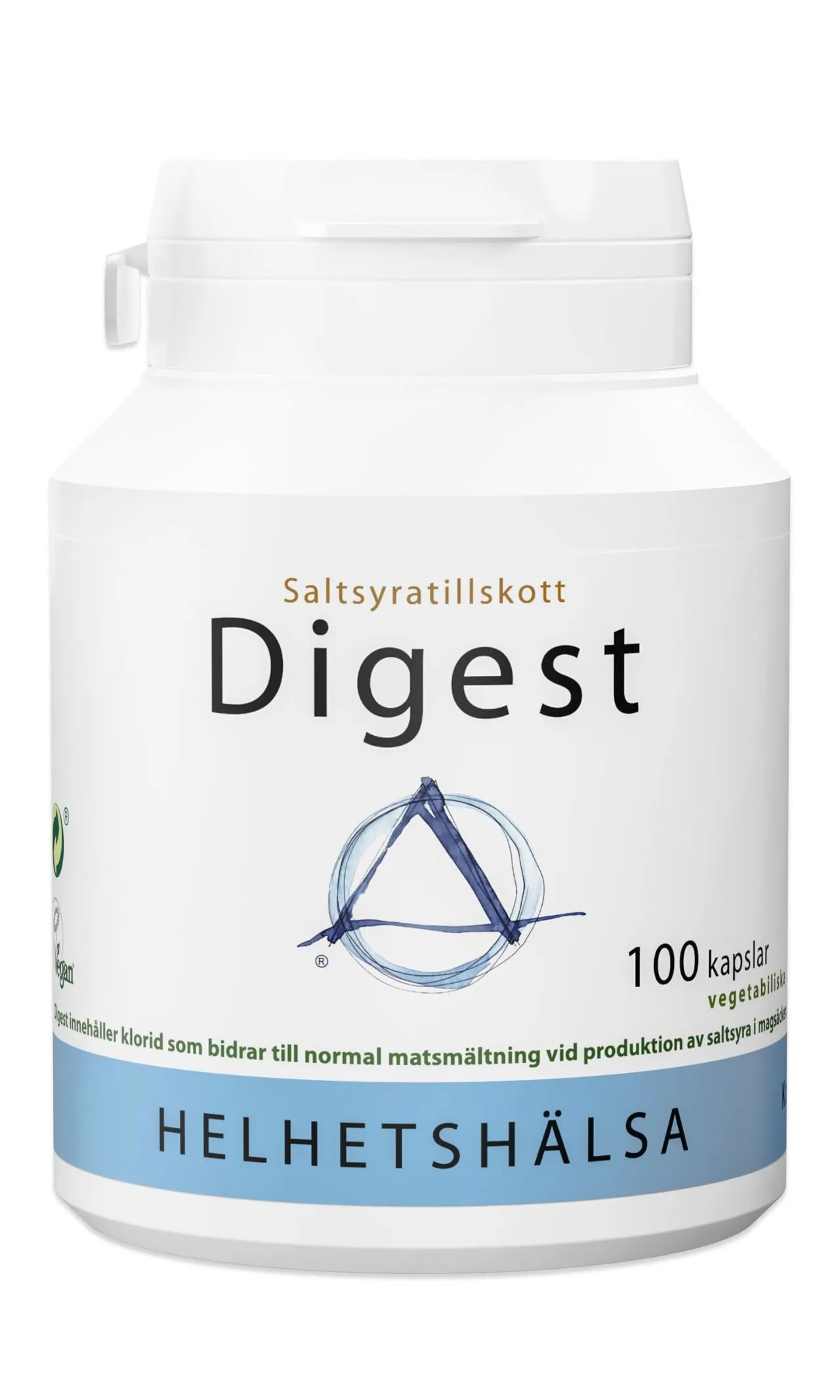 Helhetshälsa Digest 100 kapslar
