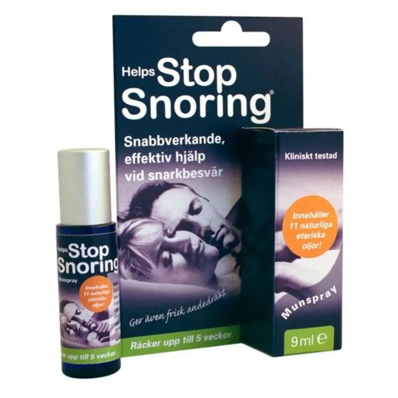 Helps Stop Snoring munspray 9 ml
