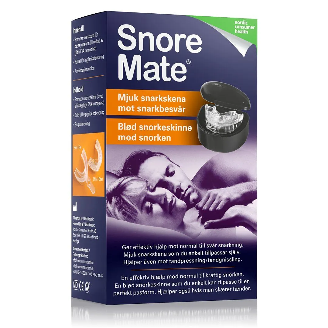 Helps Stop Snoring SnoreMate Snarkskena 1 st