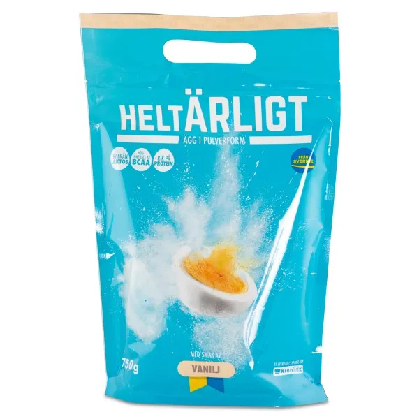 Helt Ärligt Äggpulver, Vanilj, 750 g