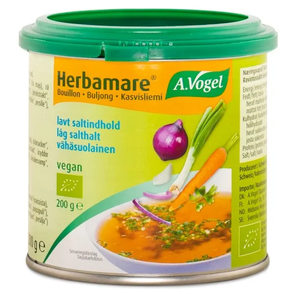 Herbamare Örtbuljong Låg Salthalt, 200 g